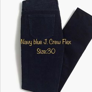 NWT J.Crew navy Slim-fit flex cords( corduroy)
